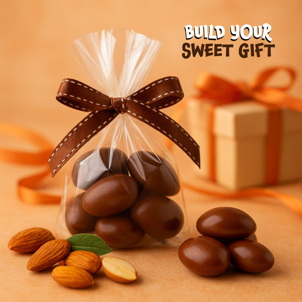 FUNTASTY almond mix with dried cherries and coconut ribbons for variety.