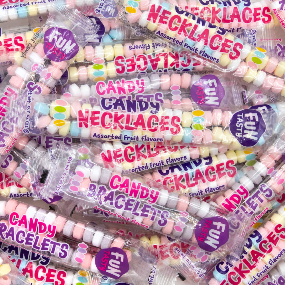 Easter egg fillers with sturdy wearable candy ideal for pinatas and booths.