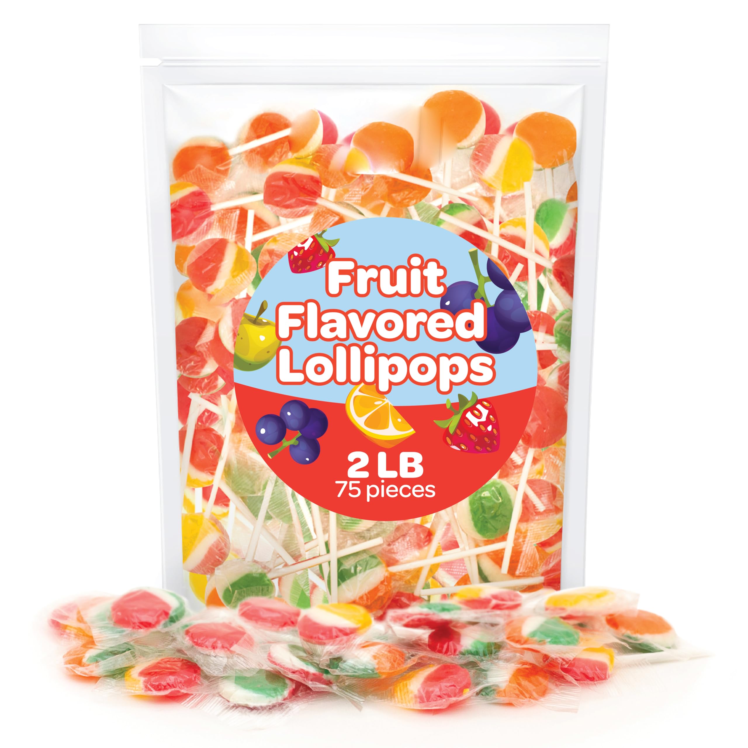 FUNTASTY lollipops arranged for party goodie bags and treats.