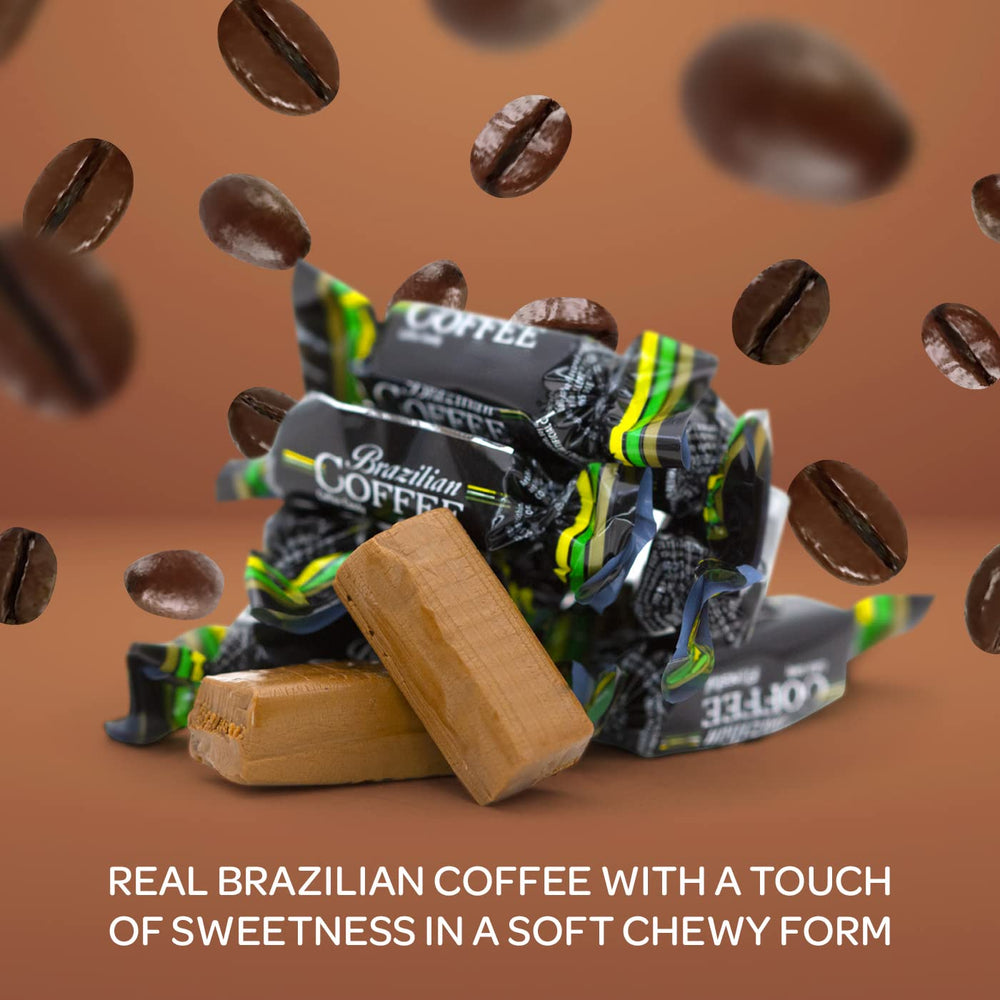 FUNTASTY gift-ready packaging for Brazilian coffee candy.