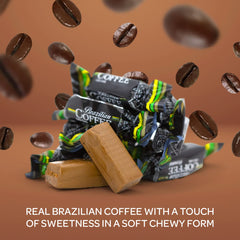 FUNTASTY gift-ready packaging for Brazilian coffee candy.