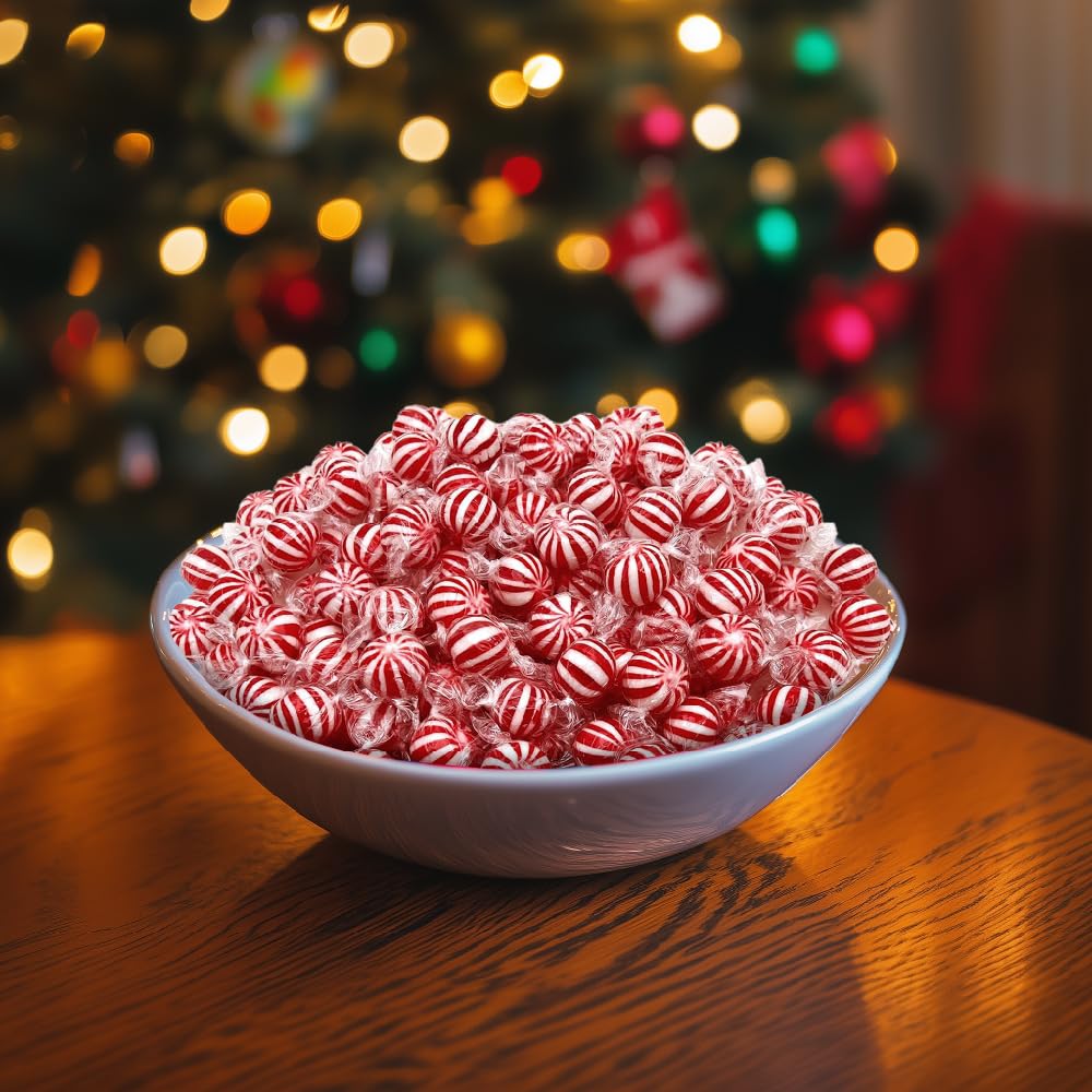 FUNTASTY Holiday fundraisers benefit from bulk peppermint candy giveaways.