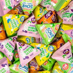 FUNTASTY Jelly Beans 36-count pastel packs for Easter sharing and gifting.