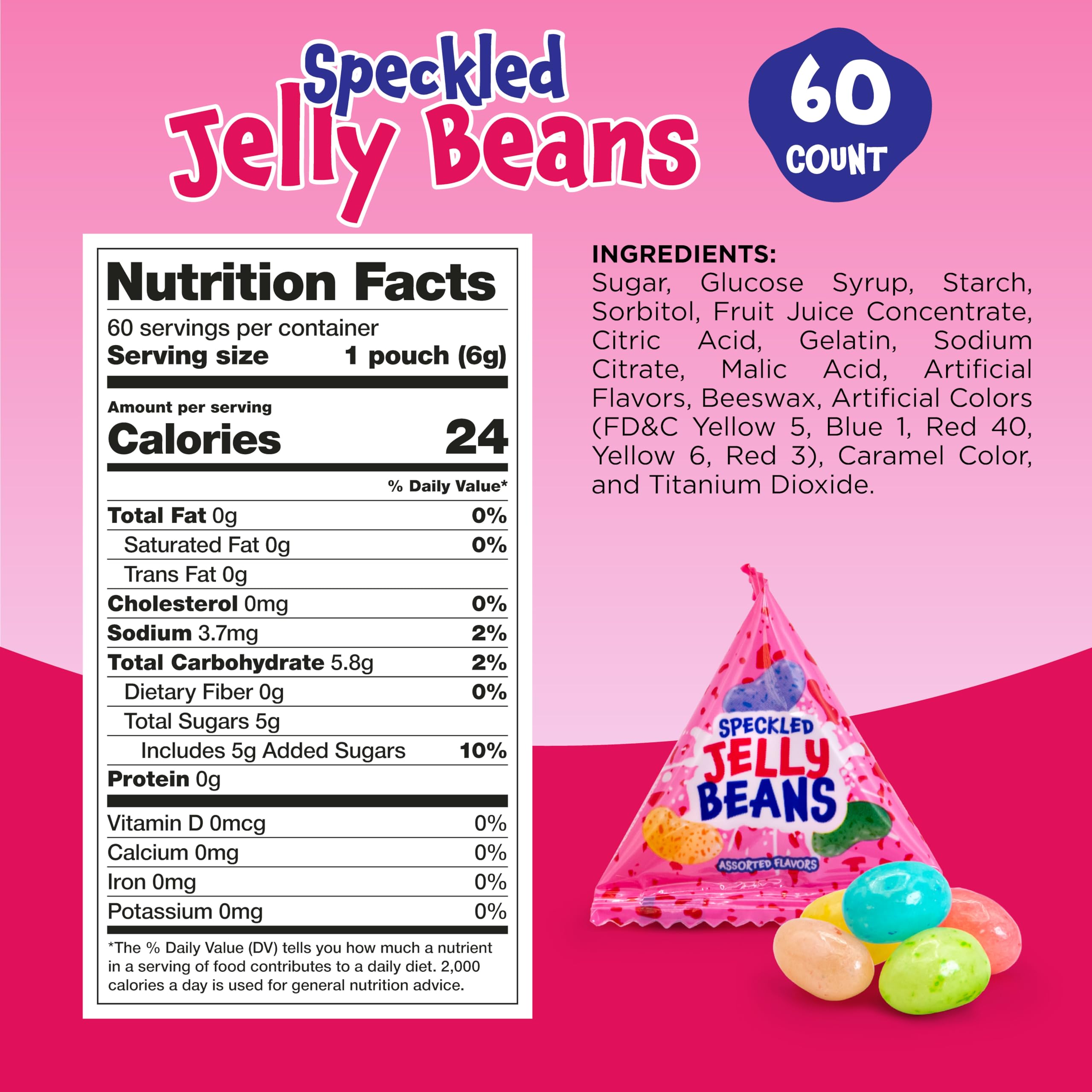 FUNTASTY Jelly Beans Easter egg filler shows bright flavors for hunts.