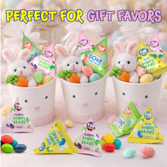 FUNTASTY jelly beans extreme sour for bold tang in Easter baskets.