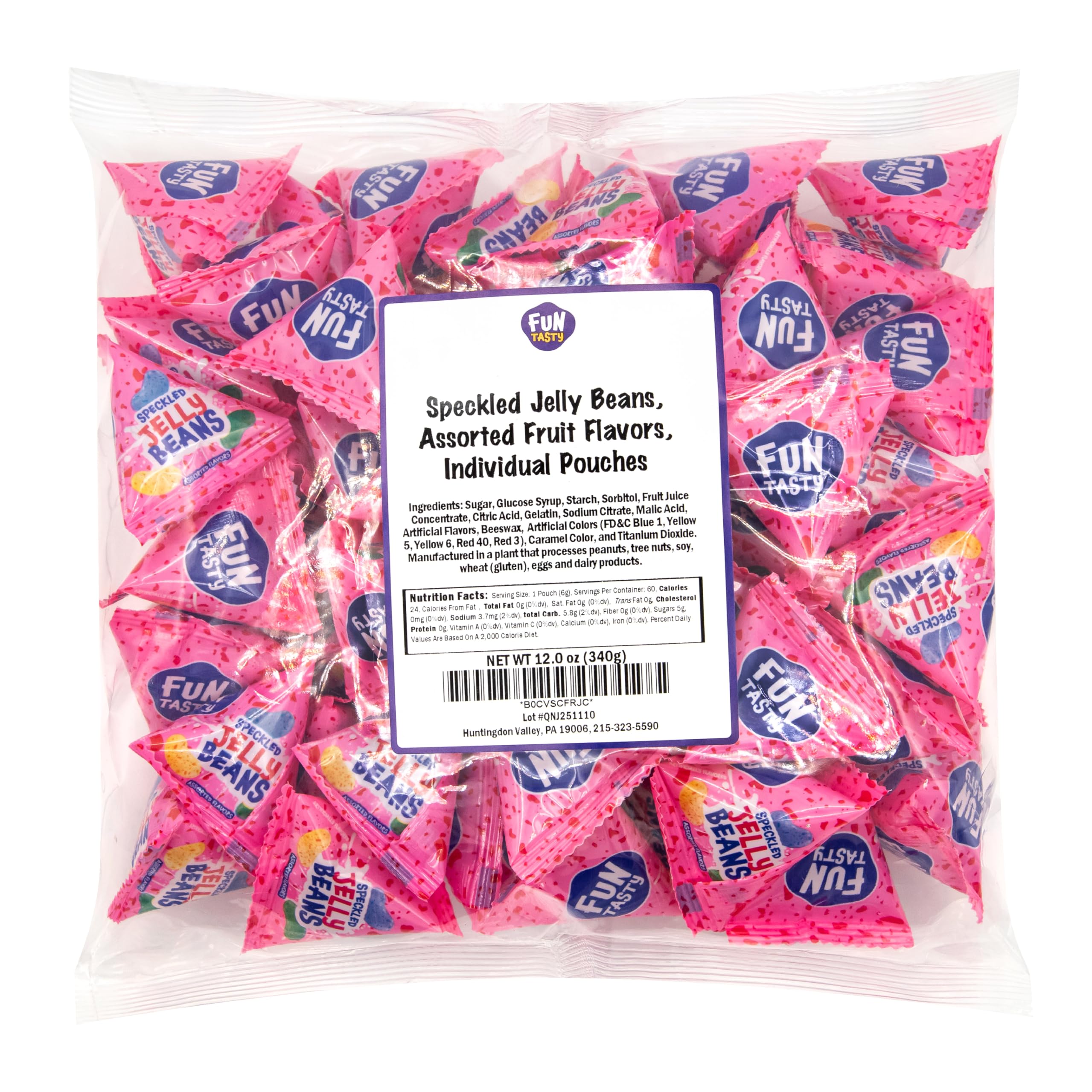 FUNTASTY Jelly Beans fruity flavors ideal for party favors and gifting.