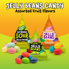 FUNTASTY jelly beans with variety flavors laid out for selection at events