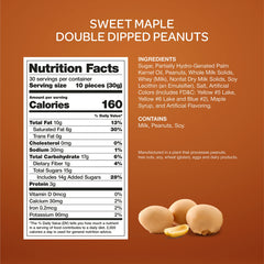 FUNTASTY Nostalgic maple snack in a glass jar, ideal for gifting.