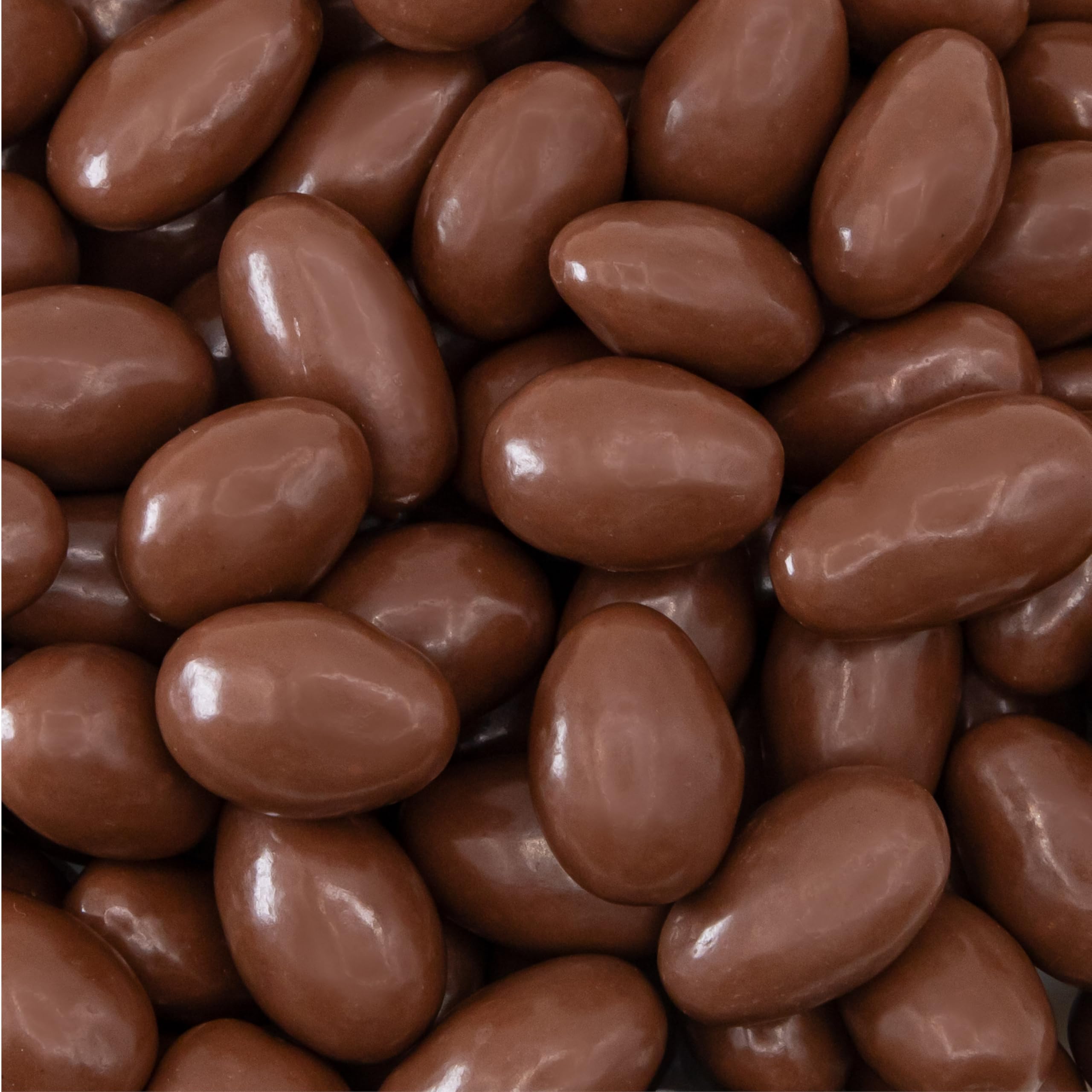 FUNTASTY milk chocolate almonds 2lb pack, perfect for office snacking and sharing.