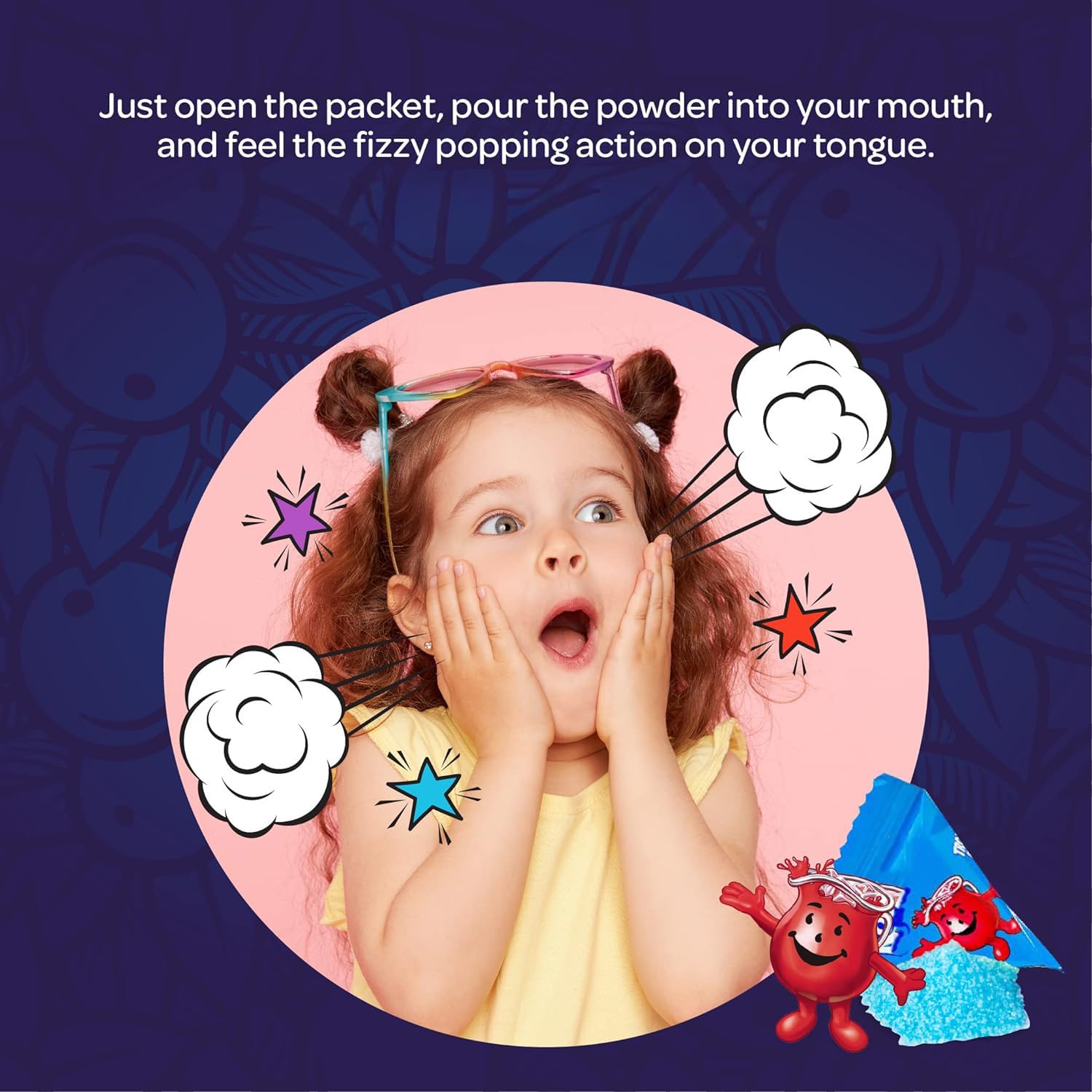 FUNTASTY Popping Rocks portable snack pack for on-the-go popping fun.