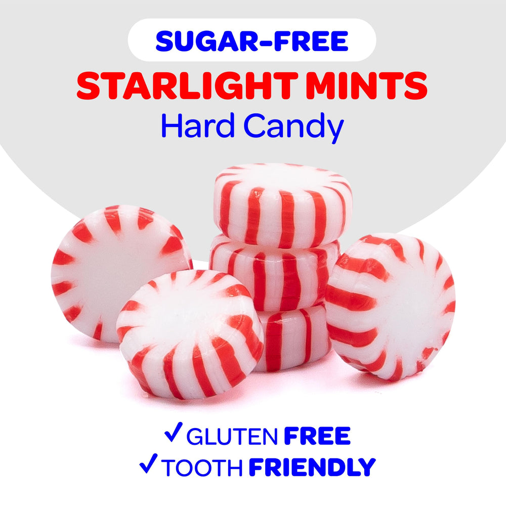 FUNTASTY Sugar-Free Starlight Mints fit in your purse for a quick palate reset.