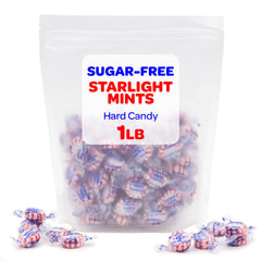 FUNTASTY Sugar-Free Starlight Mints are individually wrapped for on-the-go freshness.