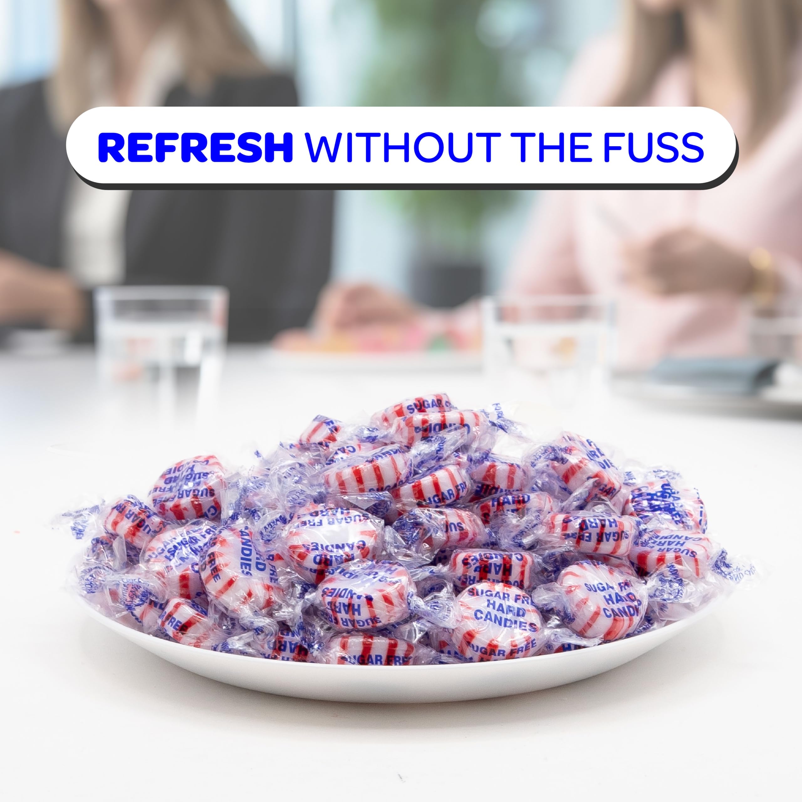 FUNTASTY Starlight Mints stay fresh in the pantry for sugar-free mint options.
