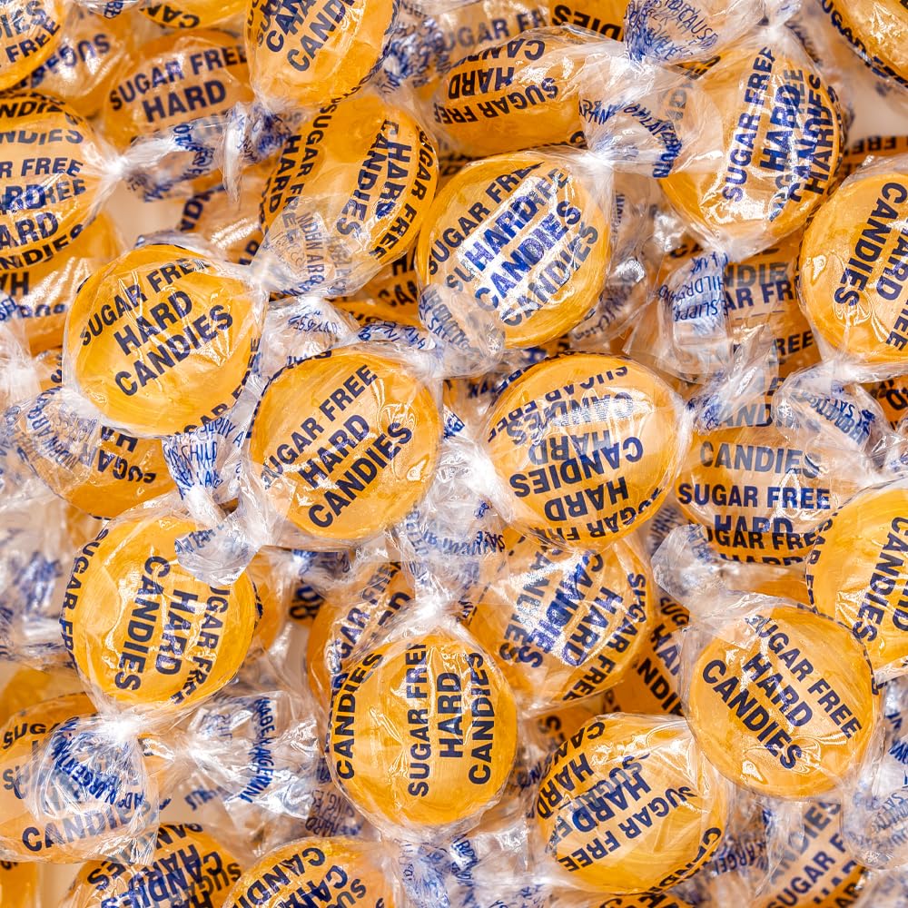 FUNTASTY sugar-free butterscotch candy 1 lb pack, convenient bulk.