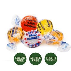 FUNTASTY sugar-free peppermint hard candy refreshing bite in a wrapper
