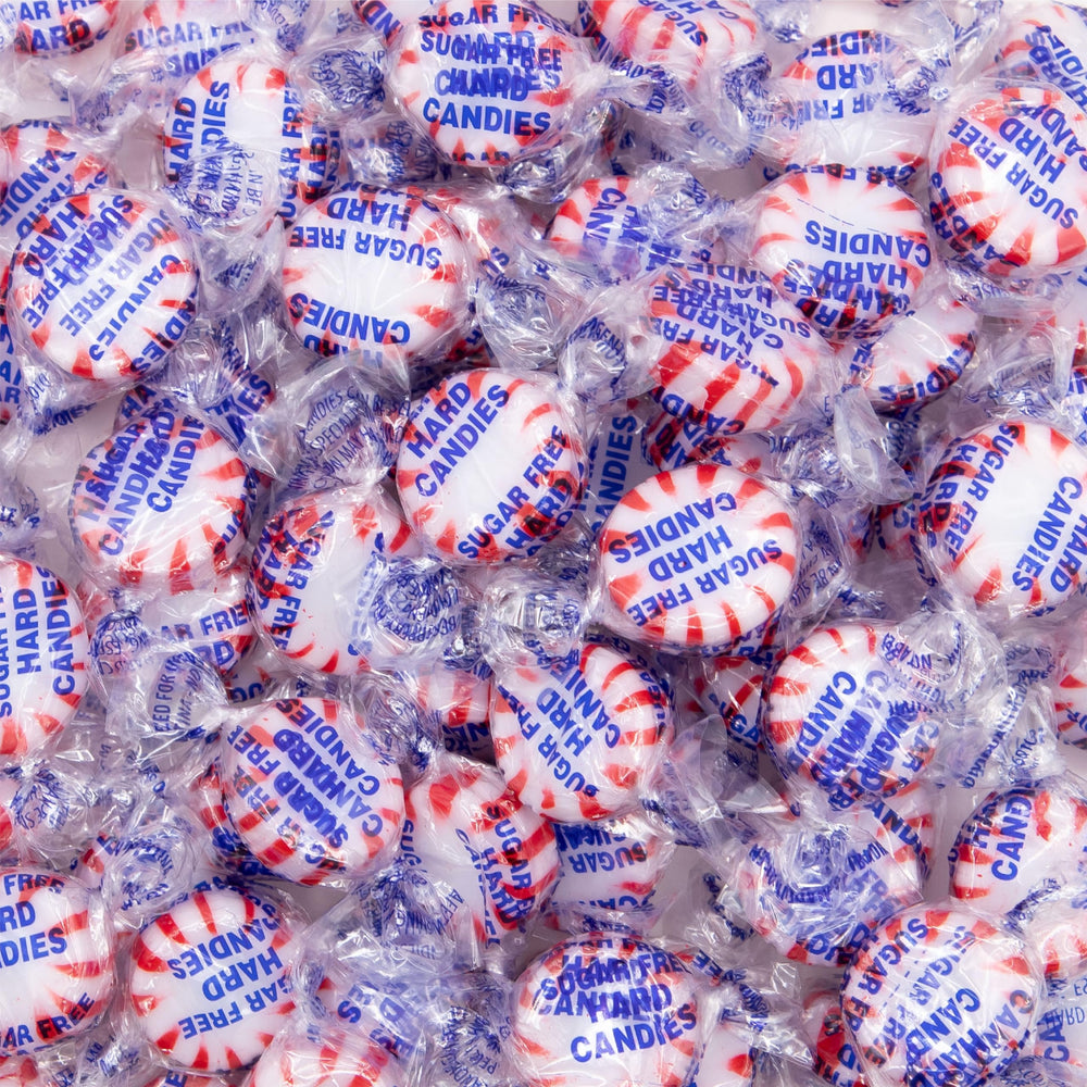 FUNTASTY Sugar-Free Starlight Mints 1lb pack offering a crisp peppermint refreshment for after-dinner palate cleansing.