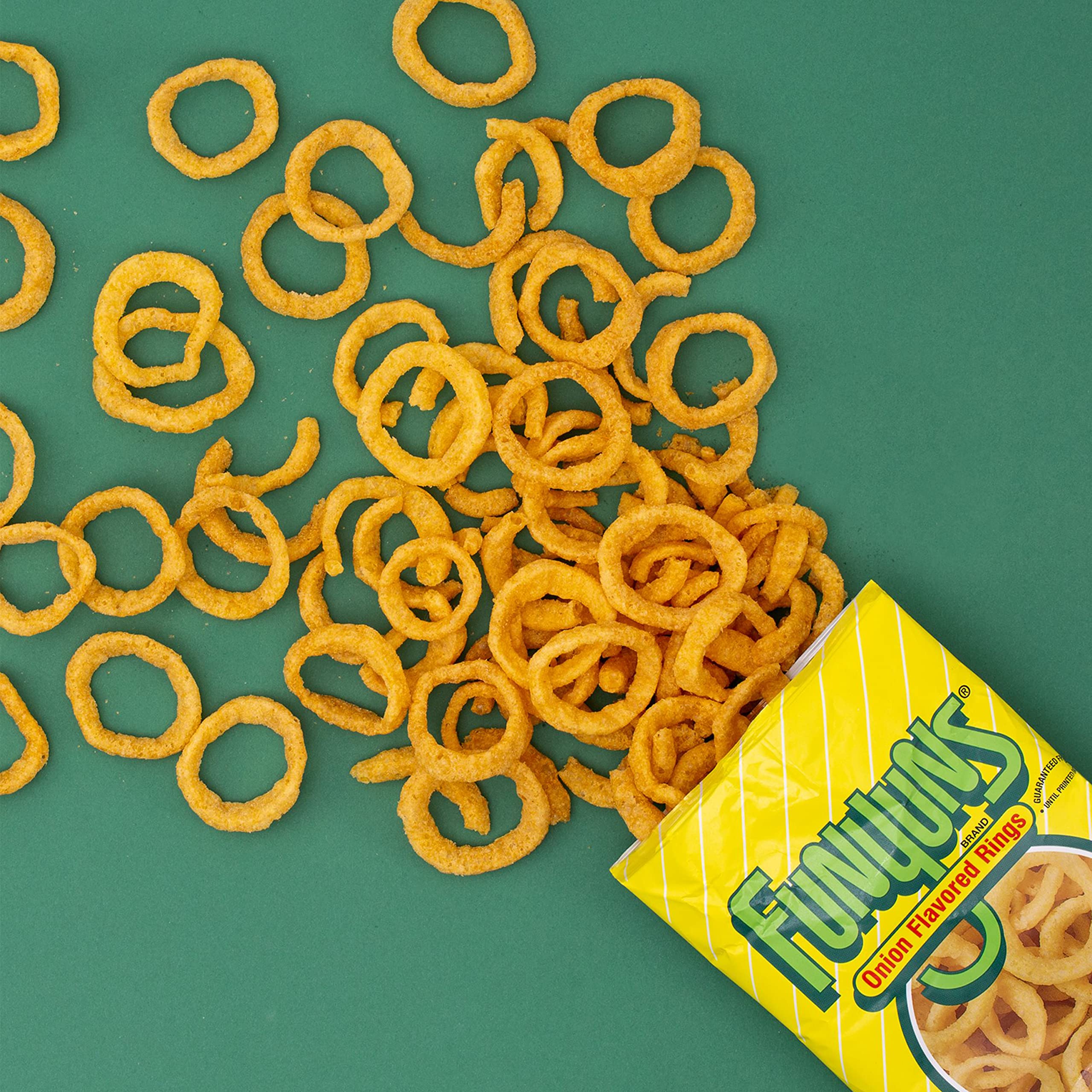 Funyuns on the go snack pack, portable bags for travel