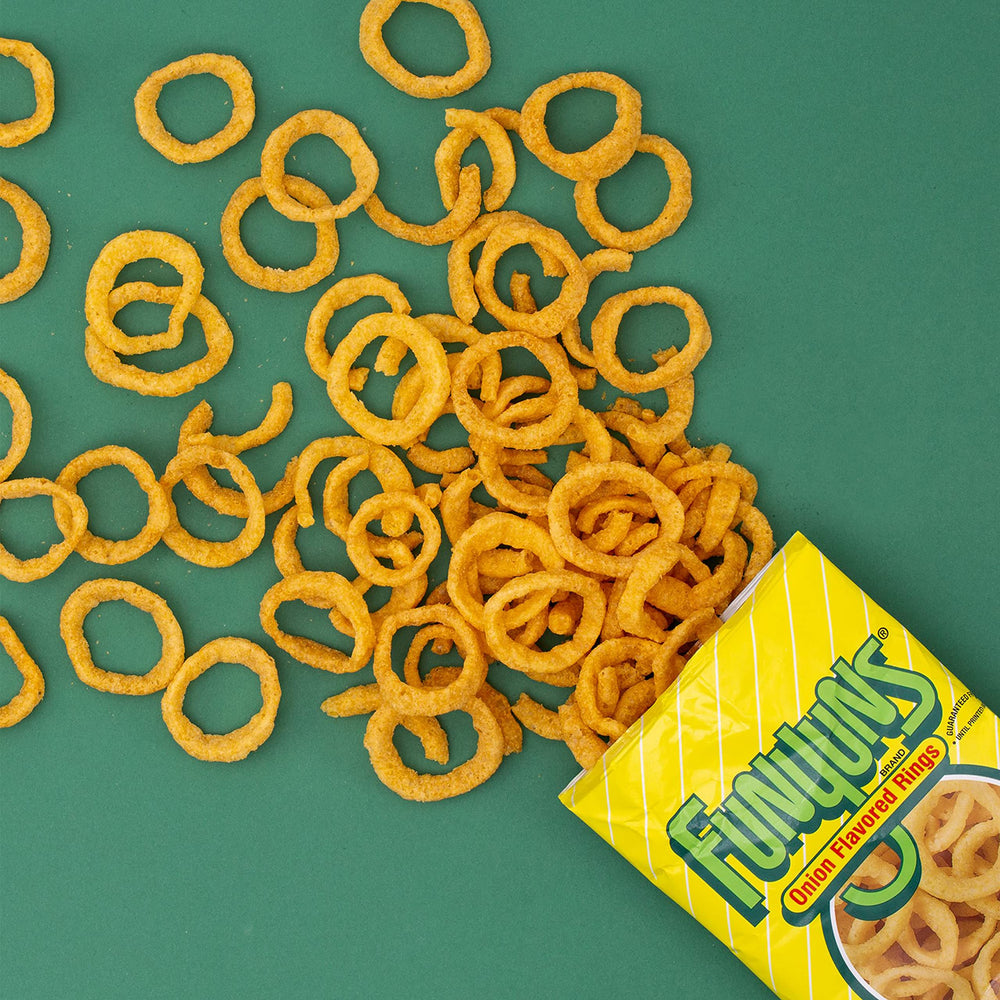 Funyuns on the go snack pack, portable bags for travel