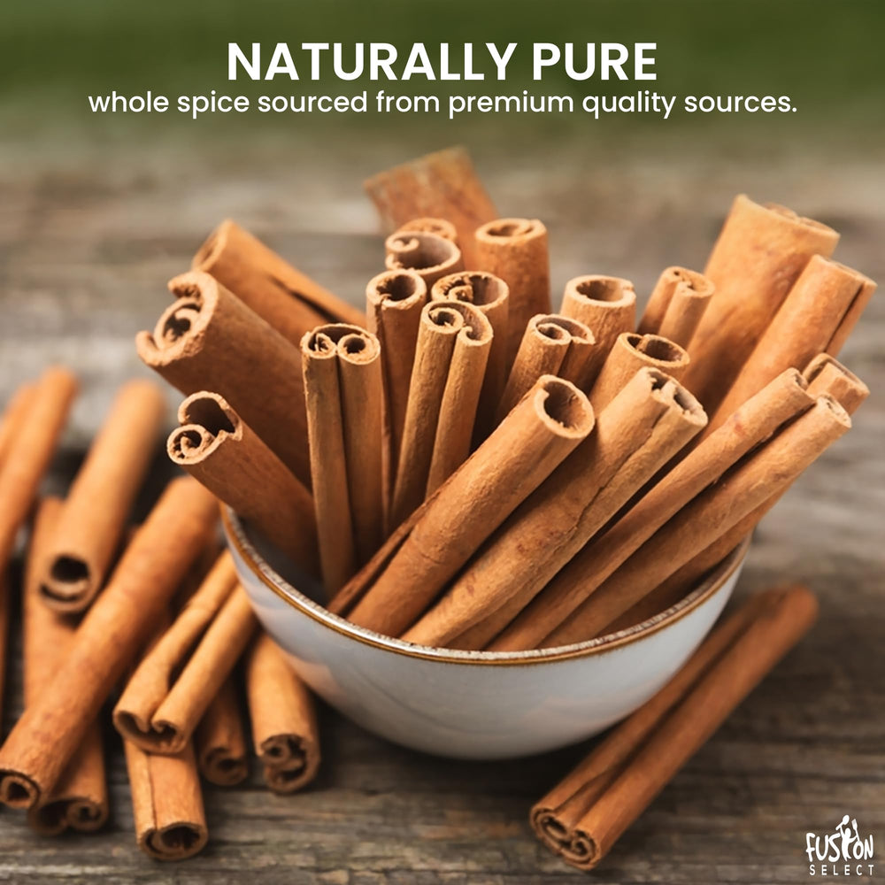 Fusion Select cinnamon sticks with aromatic fragrance for desserts and spiced drinks
