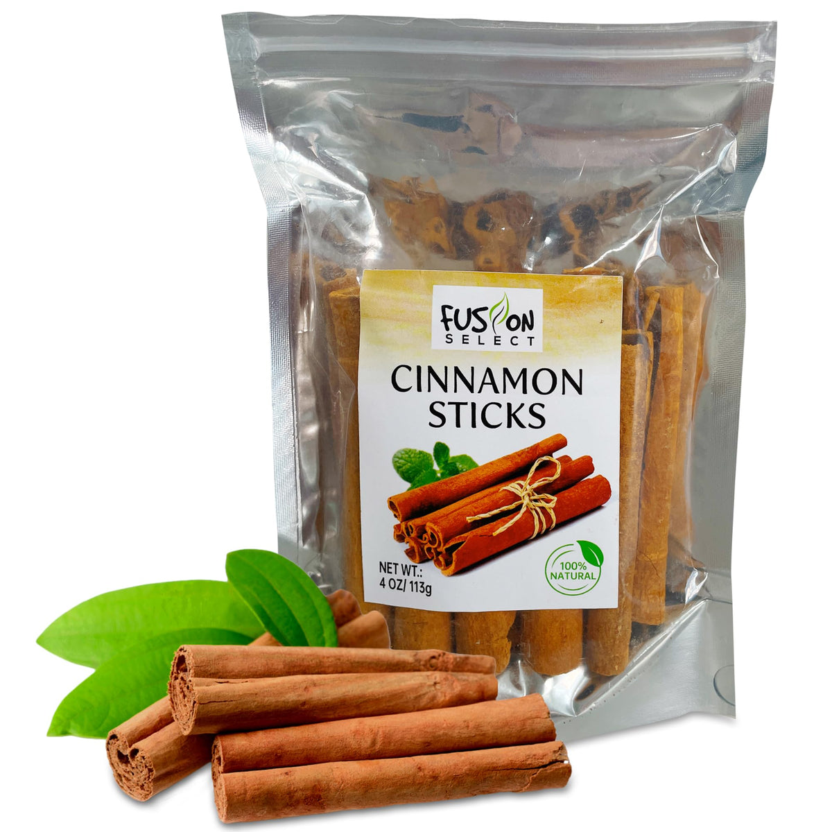 Fusion Select cinnamon sticks: whole bark for rich flavor in savory curries