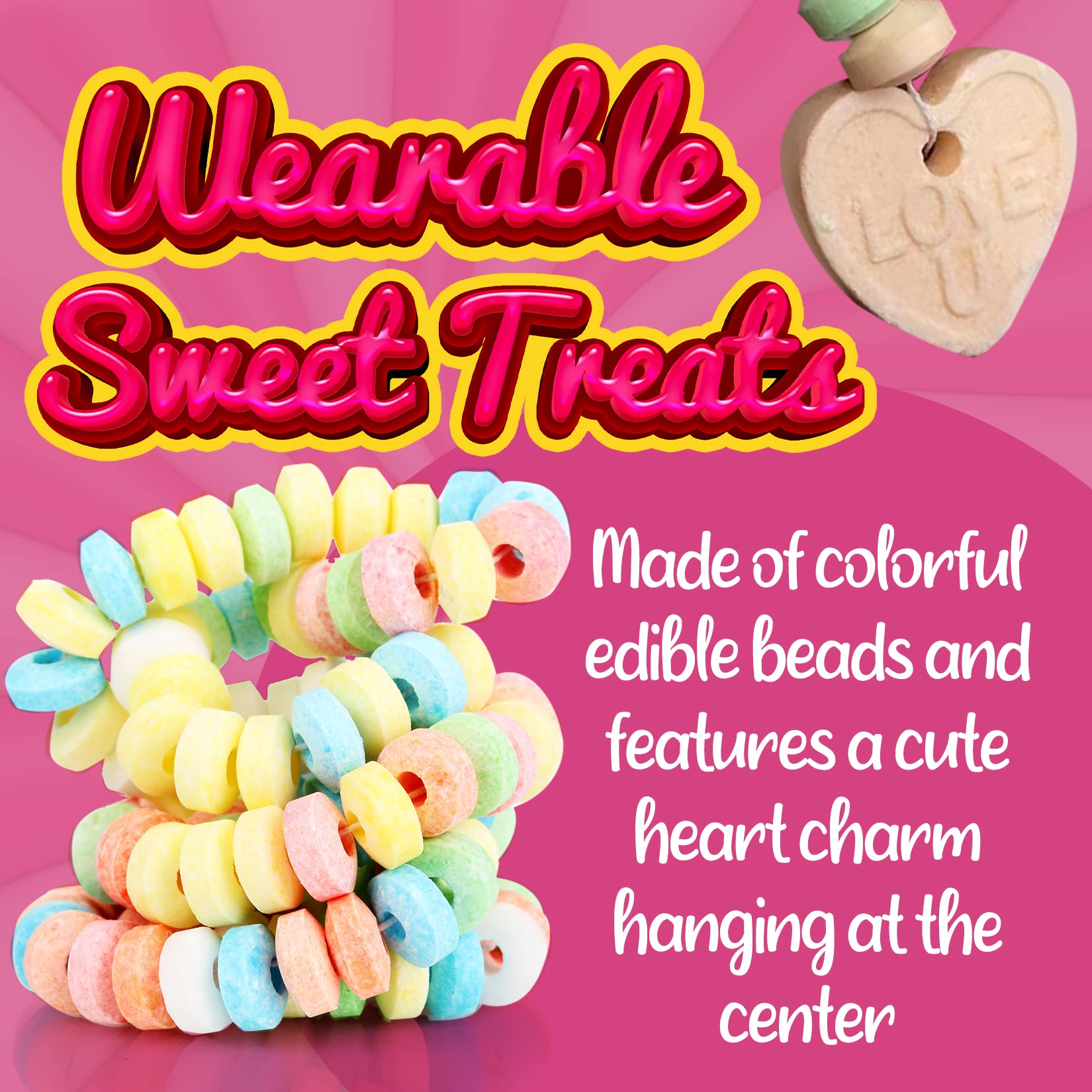 Individually wrapped fruit flavor snacks ready for sharing.