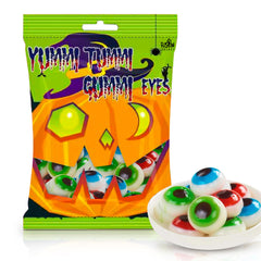 Fusion Select eyeball gummy candies add creepy fun to Halloween party favors.