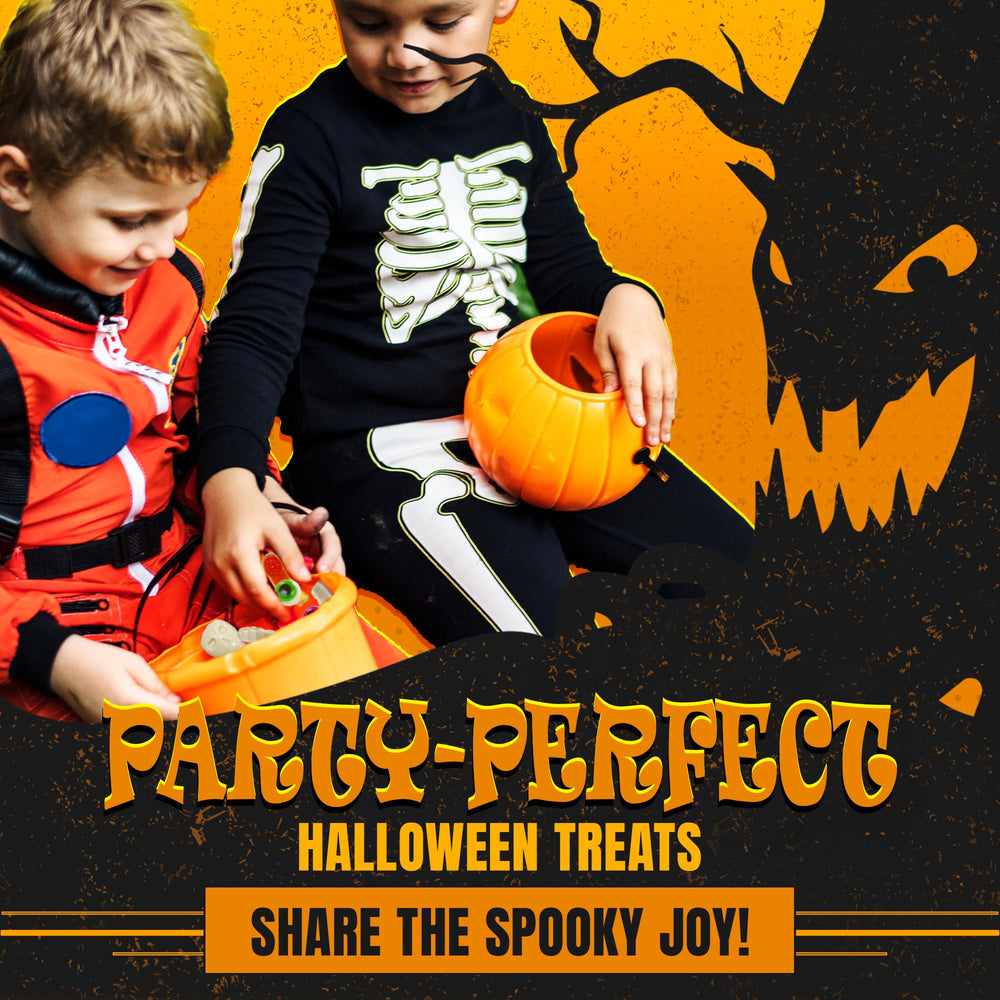 Fusion Select feet-shaped gummies bring playful texture to trick-or-treat bags.