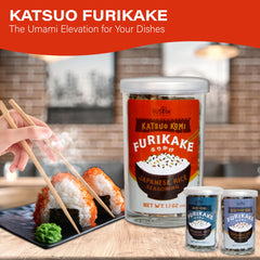 Fusion Select Furikake topping salads for extra crunch and depth