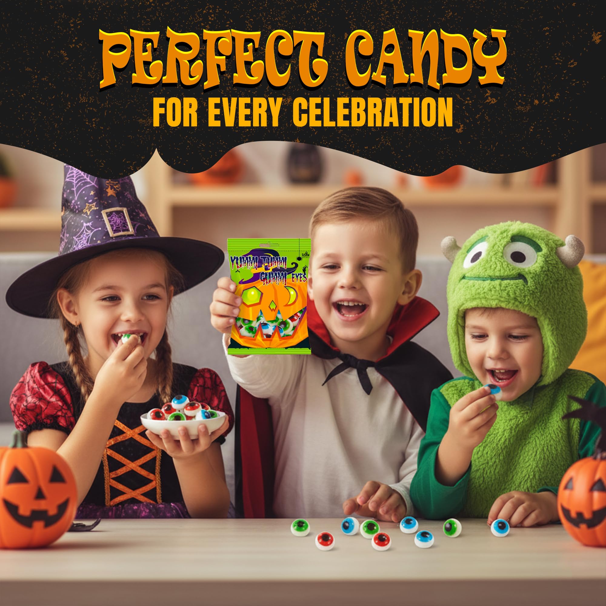 Fusion Select Halloween candy mix provides variety for seasonal treats and party bags.