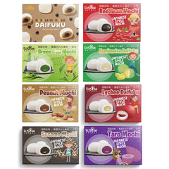 Fusion Select Japanese Mochi Boba Milk Tea flavor close-up, creamy filling and chewy texture