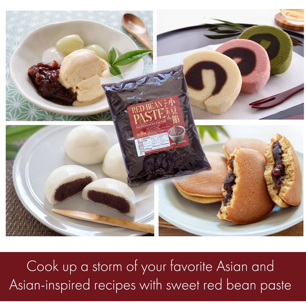 Fusion Select red bean paste, pantry staple for East Asian cooking.