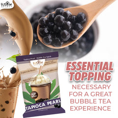 Fusion Select quick-cook pearls showcase ready-to-use bubble tea topping.