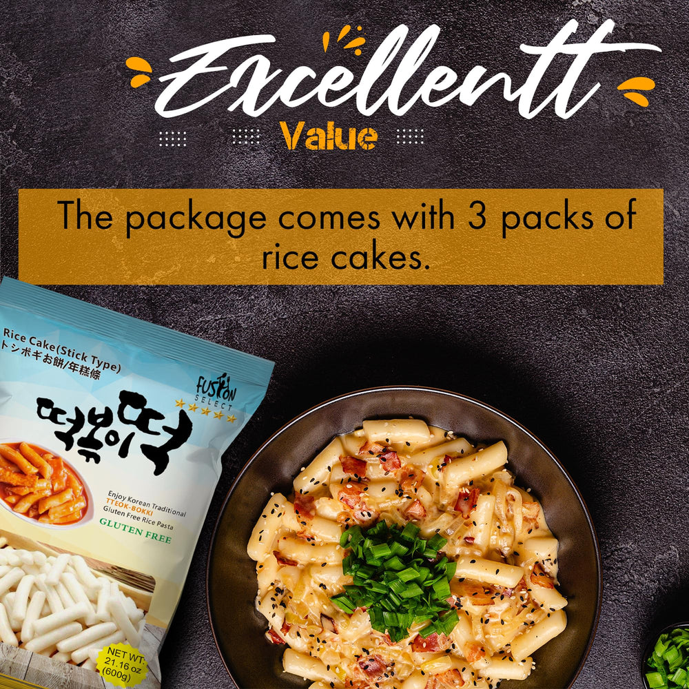 Fusion Select Tteokbokki sticks add depth to soups and stews for hearty dishes