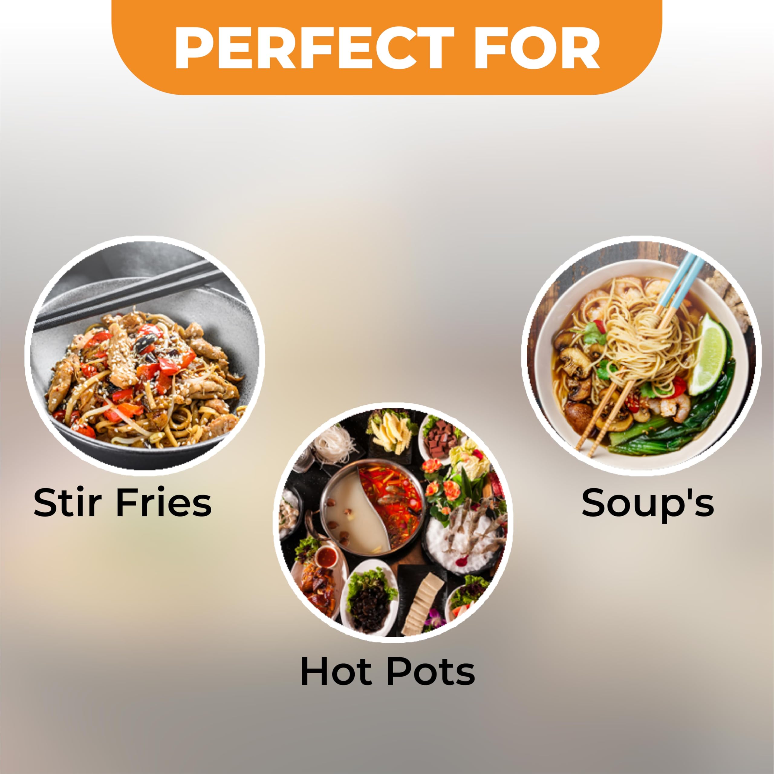 Fusion Select udon in soup shows versatile, comforting serving.