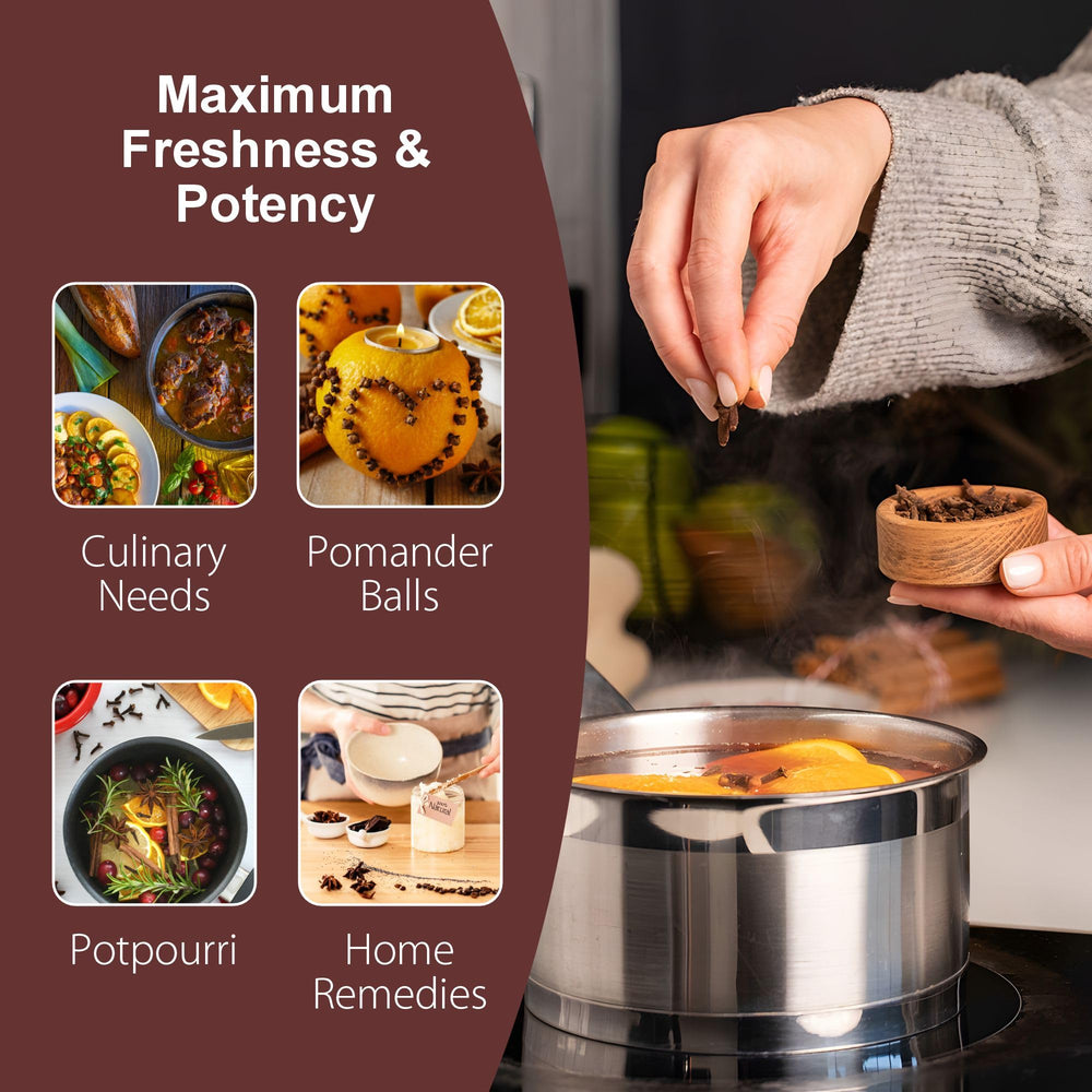 Fusion Select whole cloves aroma steam captures bold flavor for savory dishes