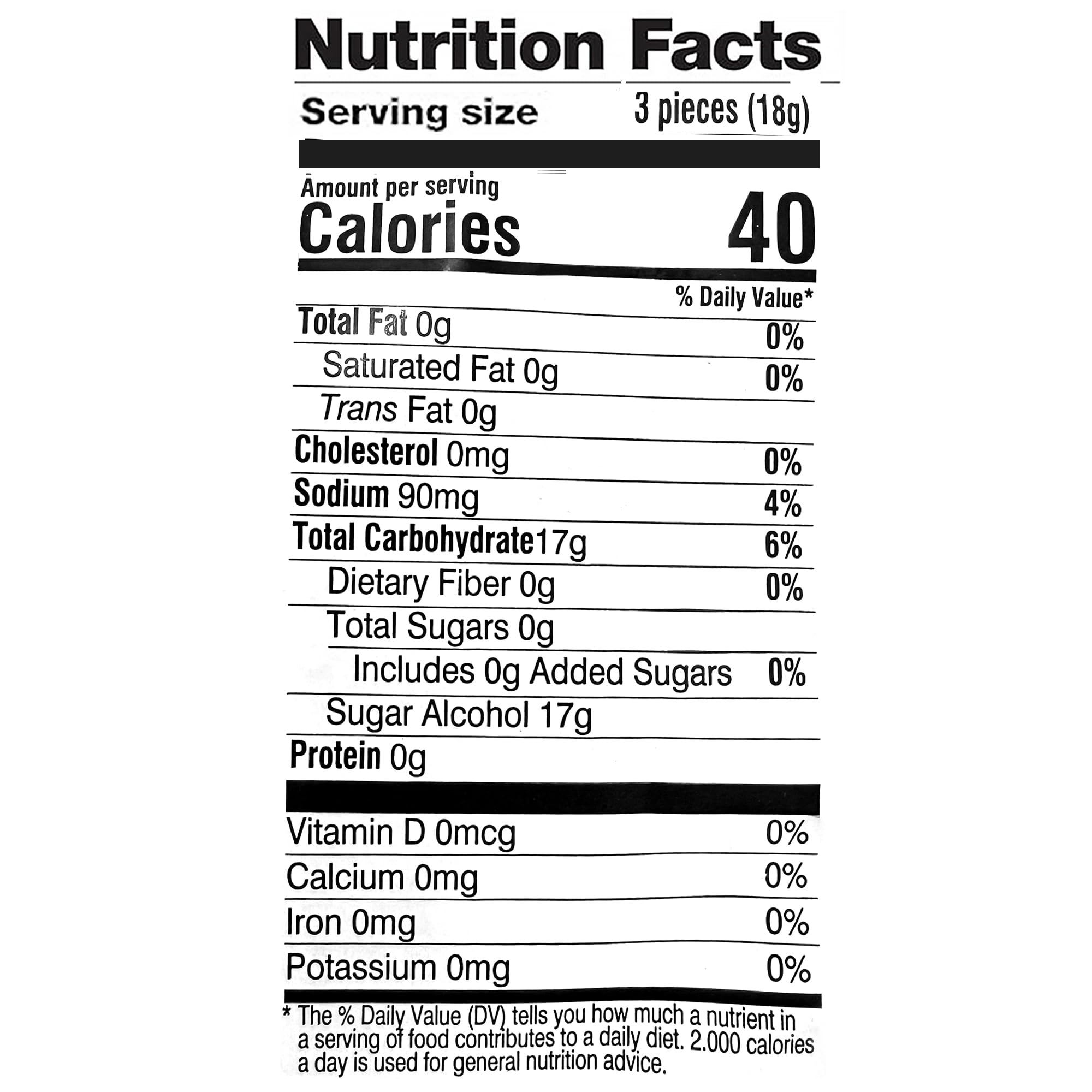 Fusion Sweets And Snacks sugar free butterscotch close-up showing glossy texture