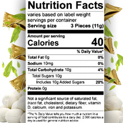 Fusion Sweets And Snacks individually wrapped gold-foil buttermints for freshness