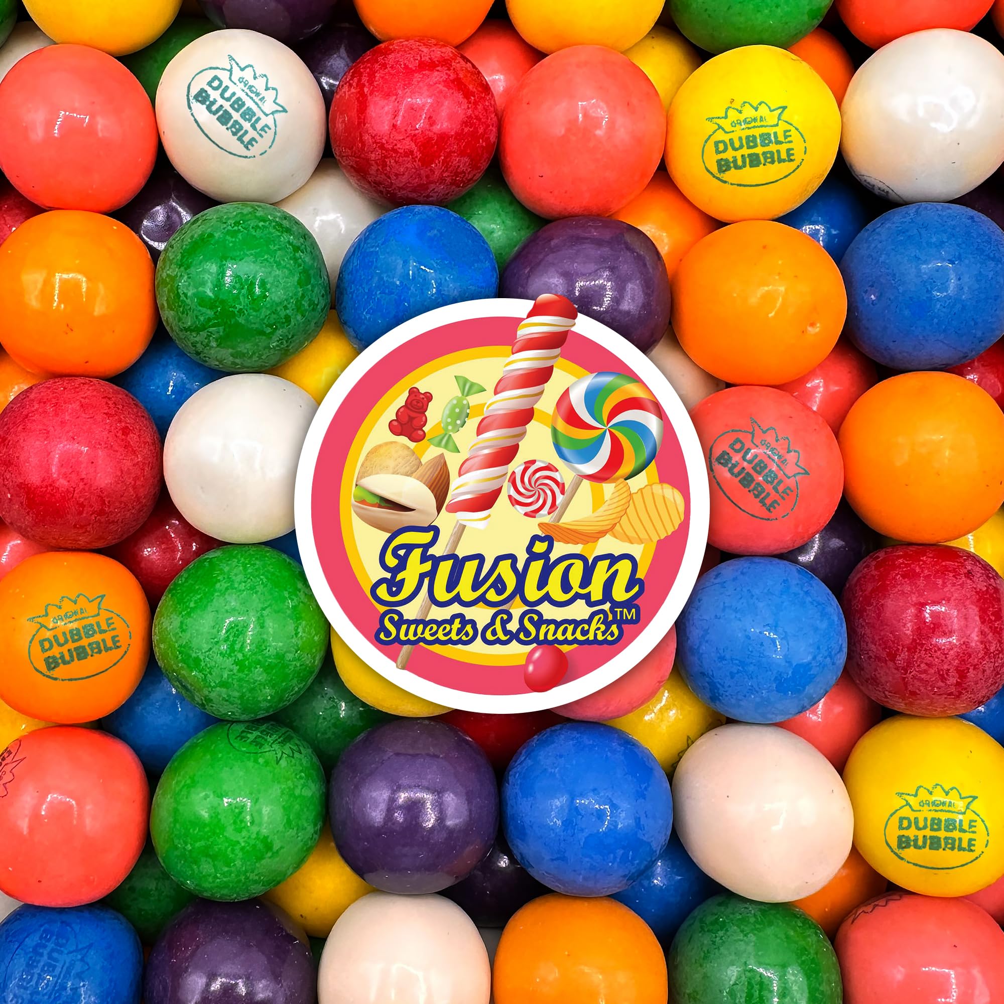 Fusion Sweets And Snacks gumballs bold color and flavor boost snack appeal for events.