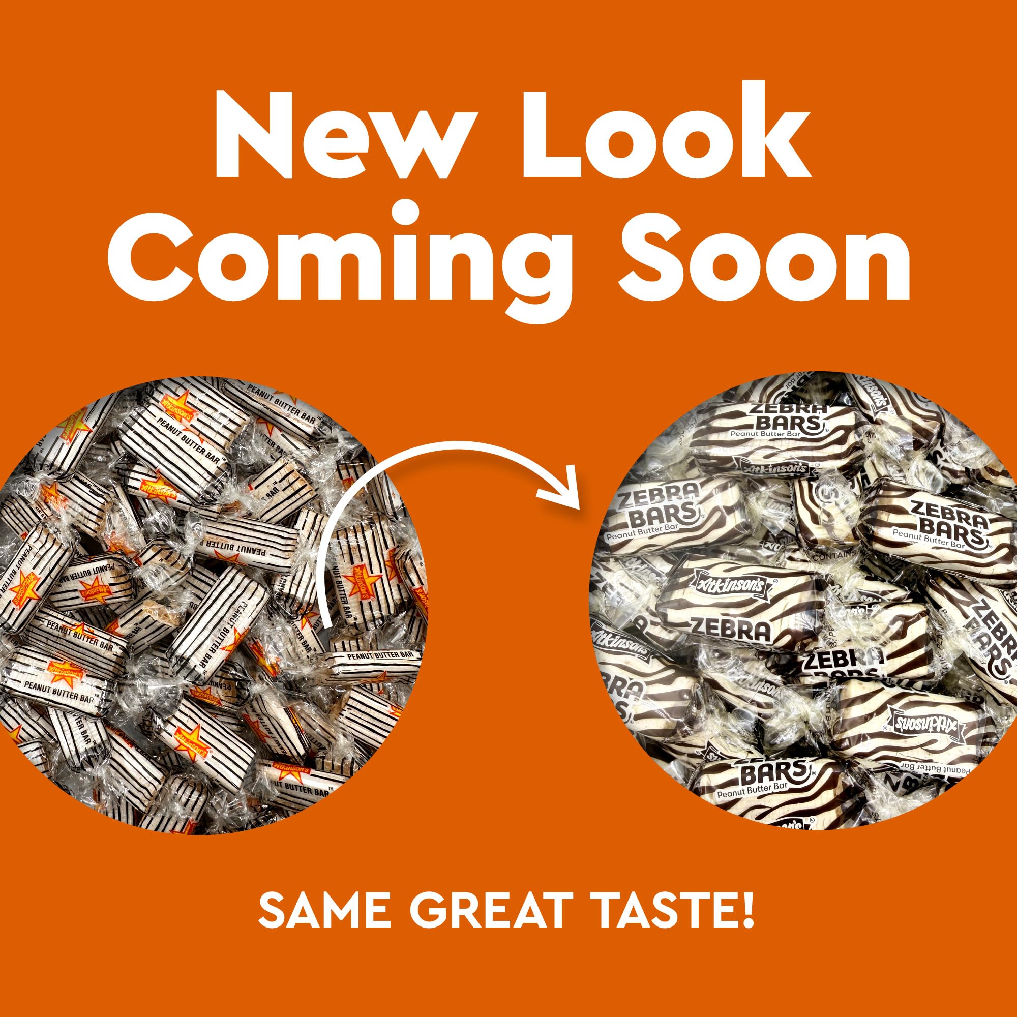 Fusion Sweets And Snacks peanut butter bars showcase crisp, old-fashioned candy texture.
