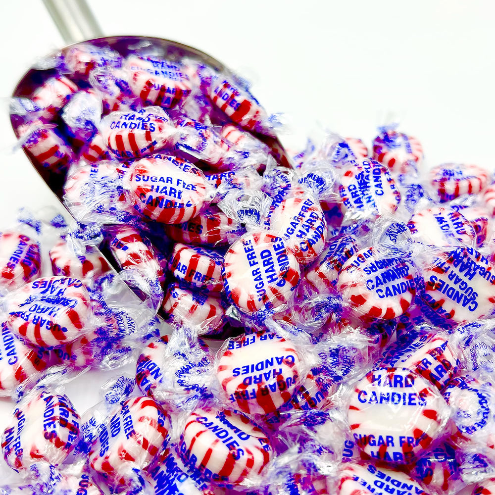 Fusion Sweets Sugar-Free Peppermint Starlight kitchen setup shows convenient snack idea