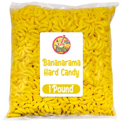 Fusion Sweets Bananarama bulk on display for candy buffets.