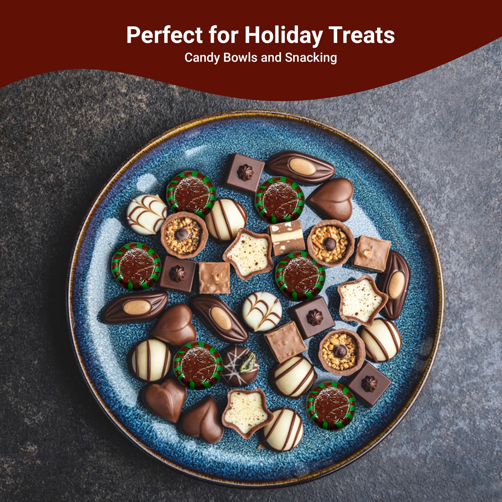 Gift bags include Fusion Sweets Chocolate Starlight Mints for guests.