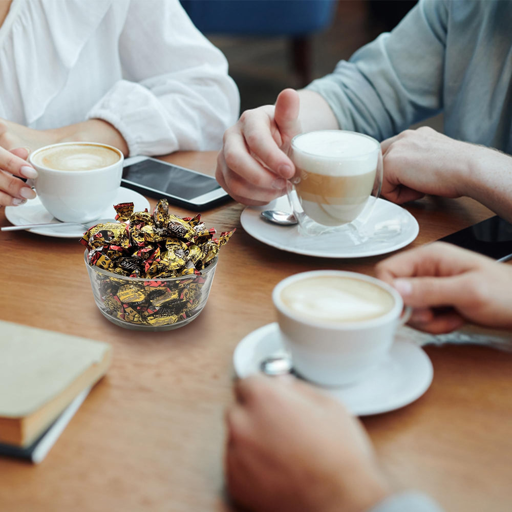 Travel-friendly Coffee Delight candy as a quick flavor boost on trips.