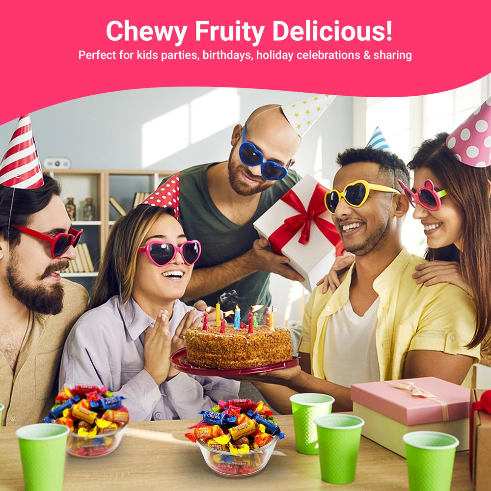 Fusion Sweets And Snacks gluten free fruit chews perfect for allergy-conscious snacking.