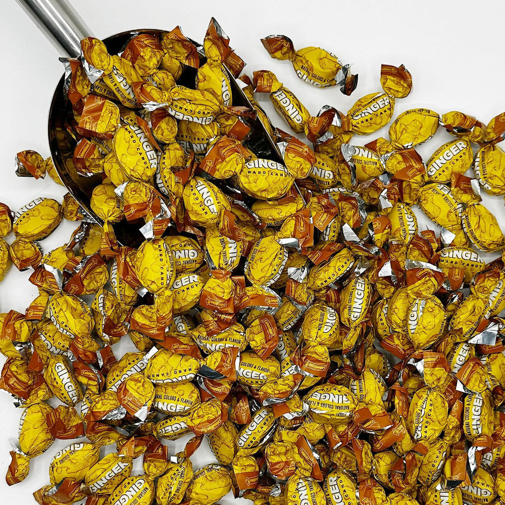 Fusion Sweets Ginger Candies use pure, simple ingredients for a clean treat.