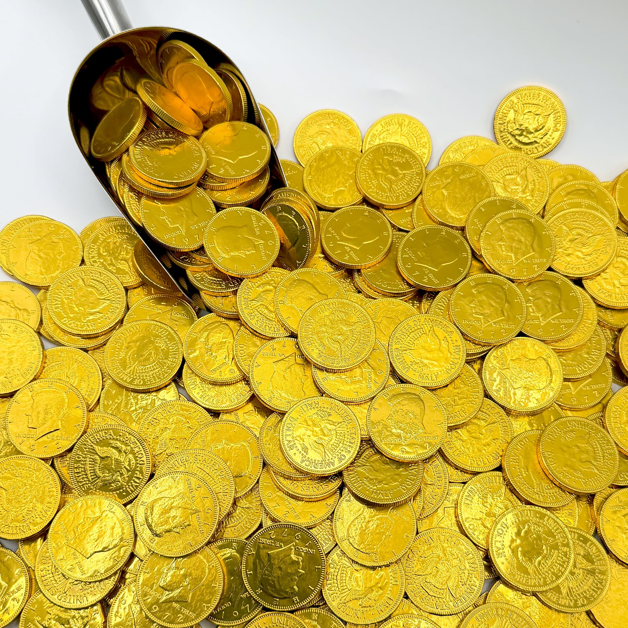 Fusion Sweets Gold Candy Coins hanukkah gelt provide a timeless festive touch.