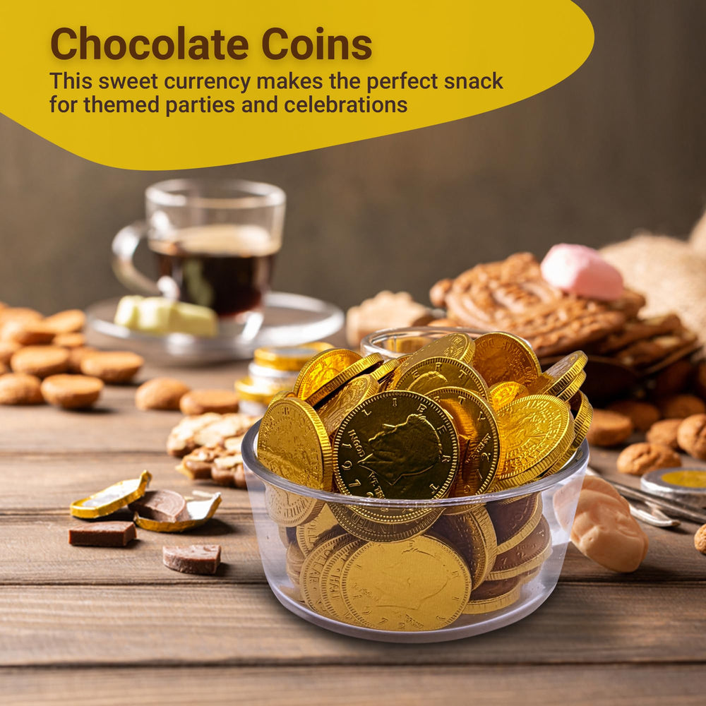 Fusion Sweets Gold Candy Coins pirate-treasure inspire playful treasure hunts.