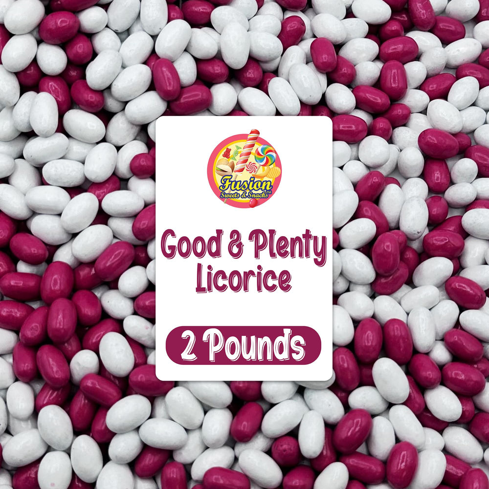 Fusion Sweets Good and Plenty bulk bag for easy sharing at parties and events.