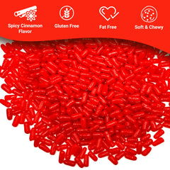 Fusion Sweets Hot Tamales Fierce buffet display adds color and spicy-sweet energy