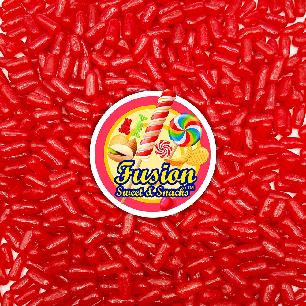 Fusion Sweets Hot Tamales Fierce glossy pack reflects bold cinnamon flavor